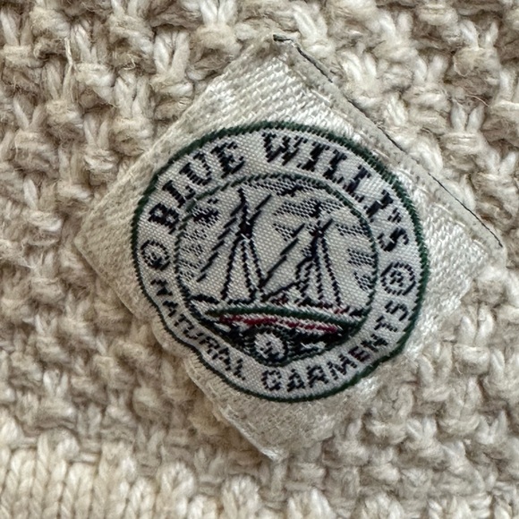 Blue Willi’s DENMARK linen and cotton cardigan in EUC - Picture 4 of 11